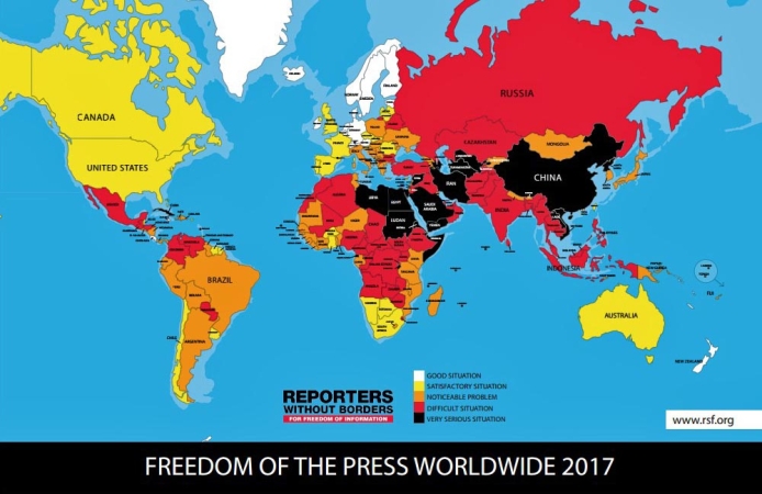 press freedon map