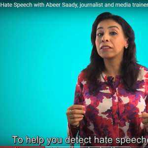 hate speech video still